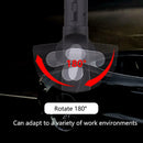 LED Plastic Floodlight USB Rechargeable Work Lamp Strong Light with Battery