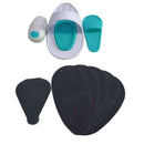 New 13pcs Smooth Skin Pads Legs Chin Arm Exfoliating Hair Removal Set Tools