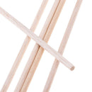 5pcs 8mm*250mm Round Balsa Wood Stick Strip Craft Airplane Boat Models DIY