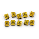 10x Mini USB Type B Female Socket 5 Pin Right Angle DIP Jack ConnectorAA