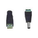 10 pair adapter connector Jack Male to female DC for CCTV 2.1x5.5mm Z2Y2