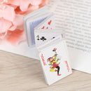 4*3cm Portable Mini Playing Cards Keychain Small Poker Board Game Key Chain ME