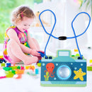 Multi-Prism Effect Cartoon Camera Style Kaleidoscope Paper Card Fun Toys