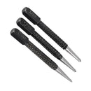 3pcs High-carbon Steel Center Punch Set 10cm Non Slip Center Punch For Allo