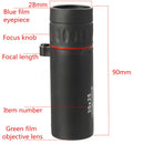 30X25 Outdoor HD Night Vision Waterproof Monocular Telescope 10x Optical Zoom