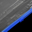 12 x A5 Blue Zip Zippy Bags -Document Clear Plastic Transparent Storage bag J5T5