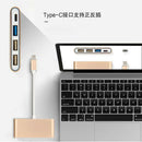 3 IN1 USB 3.1 Type-C to USB 3.0 HUB USB-C Charging Port Connecting Adapter  F9X9