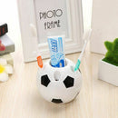 2018 World Cup football style pen pencil holder plastic toothbrush makeup b D5H5