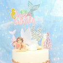 2pcs Cake Topper Cake Insert Picks Decoration Happy Birthday  Cupcake Topper Ew