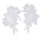 Wedding Fingerless Lace Flower Rhinestone Evening Party Women Bridal Gloves