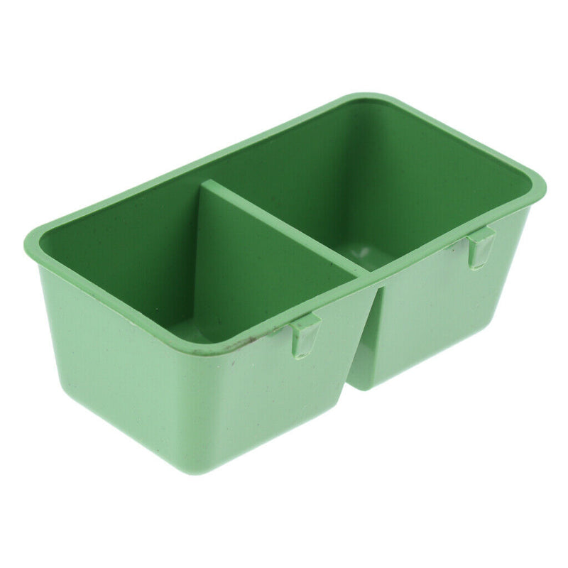 10x Bird Parrot Feeding Cups Food Water Bowls Dish Feeder for Cockatiel, Conure,