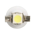 10pcs White B8.5D 5050 Led 1 SMD T5 LED Lamp Car Dashboard instrument Light Bulb