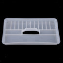 Multi-functional Durable Transparent Plastic Storage Box With Removable Tray