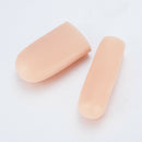 5pcs Silicone Gel Tube Bandage Finger Toe Protector Foot Pain Relief Feet Care
