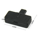 1X(Type-C Wireless Bluetooth USB Headset Headphone Adapter Dongle With Mic