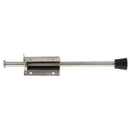 Stainless Steel Foot Operated Door Stop Stopper Spring Stay Door Holder 25cm