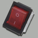 Red Light Illuminated 4 Pin DPST ON/OFF Snap in Rocker Switch 16A 20A 250V F2U4