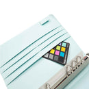 A5 Planner Agenda pu Loose Leaf Weekly Monthly Journal Diary Notebook, Blue O2J3