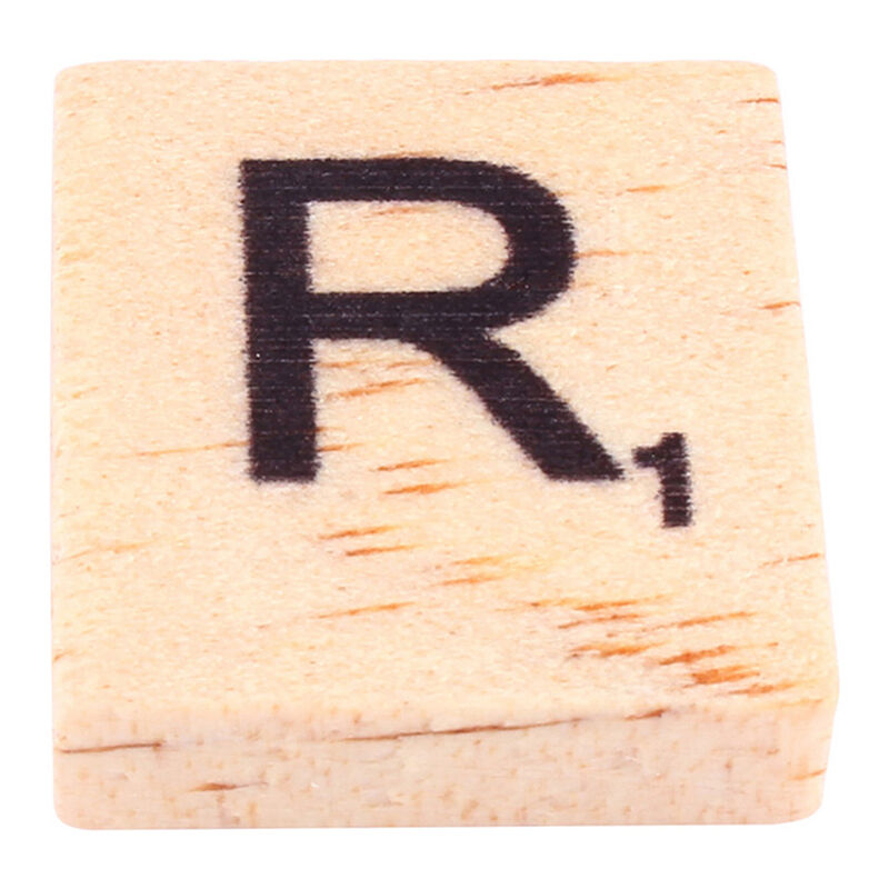 Wood Scrabble Tiles Letter Alphabet Scrabbles Number English Word Kids Toys