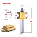 3/8'' Carbide Bearing Flush Trim Pattern Router Bit Milling Cutter,8mm Shank
