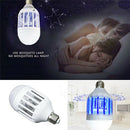 LED Anti-Mosquito Bulb 15W 1000LM 6500K Electronic Insect Fly Lure Kill Bulb -Q