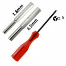 3.8mm + 4.5mm + triwing security screwdriver bit set for N64 game boy3C