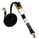 1 inch x 12 feet Ratchet Strap Surfboard Kayak Roof Rack Tie Down w/ Hooks