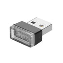 Car USB LED Cigarette Lighter Atmosphere Light Feet Lamp Decoration Lights SN9F