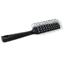 1XFashion Men Hair Brush Ceramic Iron Round Comb Barber Dressing Salon Styling3C