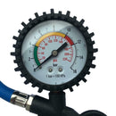 220PSI Self-locking Pistol Grip Trigger Tire Inflator Tyre Pressure Gauge
