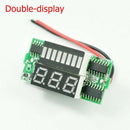 Waterproof 12V Lead-acid Battery Power Capacity Indicator Voltmeter Voltage LED