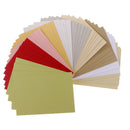 50x Sheet Scrapbooking Pearlescent Paper Cardstock Handmade Card for Crafts