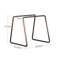 Manual Pour Over Drip Coffee Tea Leaf Filter Holder Stand Rack Bronze