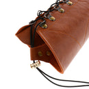 Archery Arm Guard Protection Safe Guard Adjustable Wristband ,PU Leather Brown
