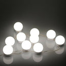10pcs LED Makeup Mirror Light Bulb Stepless Dimmable Hollywood Vanity Lamp