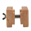 Professional Wooden Watch Case Block Vise Clamp Movement Watch Repair Tool