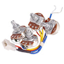 Lp Electric Guitar Pickups Circuit Wiring Harness 2T2V 500K Pots 3 Way Swit