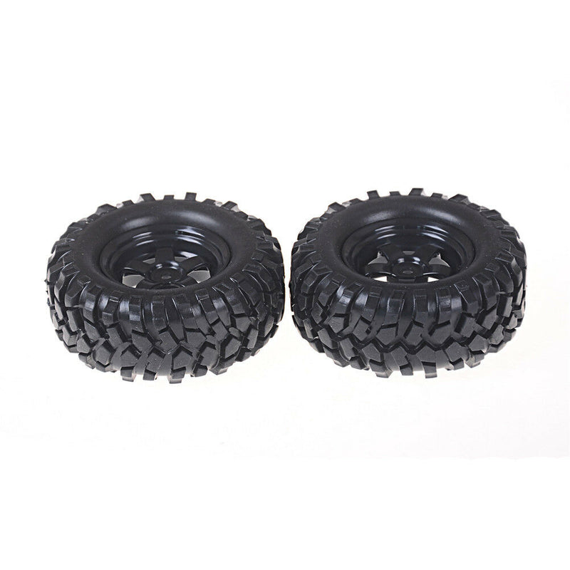 2Pcs/Lot 1.9" Tires 96Mm Wheel 12Mm Hex Hub For Rc 1:10 Rock Climbing Crawler ME
