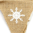 Wedding party decoration linen e-flag party flag