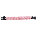 Outdoor Camping Hiking Survival Rope Paracord Bracelet with Buckle pink