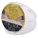 US President Trump 2020 Speech Crafts Metal Commemorative Coin Medal Collection-