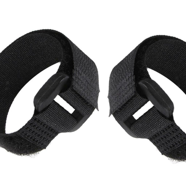 2pcs No Crow Collar for Roosters No Crowing Belt Neckband Poultry Supplies Black