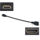 1080P Video Cable Adapter Converter For PC Laptop Micro HDMI Male HDMI Female