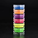 New Cosmetic Eyeshadow Pigment Neon Powder Nail Powder Matte Eyeshadow 6Pcs/Set