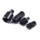 4PCS 1/4" 3/8" 1/2" Drive Socket Wrench Adapter Set Reducer Universal Sleeve