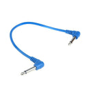 Pack Of 6 Patch Cable Guitar Connection Wire Effect Pedal Short Anti Noise GGH