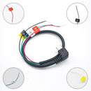 USB To AV Out Cable Wire Cord for SJ4000 Sports Action Camera for RC FPV Black