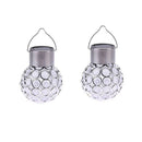 Solar Powered Ball Hanging Garden Landscape Color Change LED Walkway Lamp Light