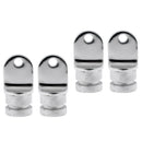 4pcs 22mm Durable Stainless Steel Boat Bimini Top Inside Eye End Hardware