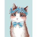 5D DIY Full Drill Diamond Painting Cat Cross Stitch Embroidery Needlework
